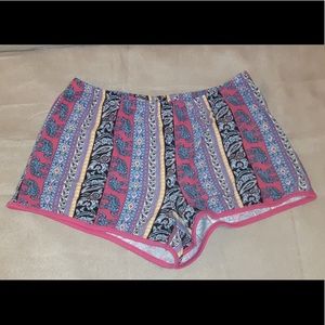 Bohemian Elephant shorts